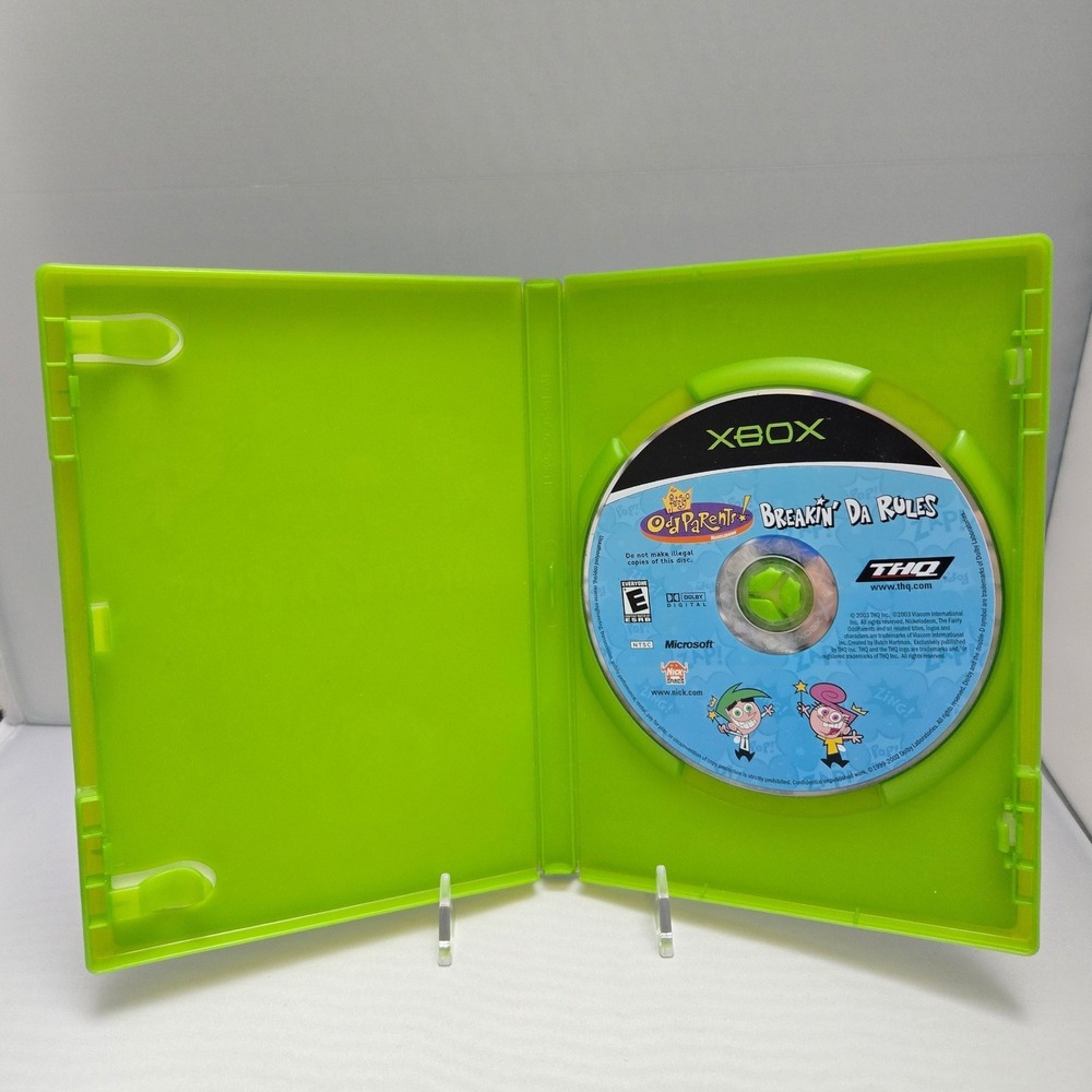 Fairly Odd Parents: Breakin Da Rules 2003 Microsoft Xbox - Case &  Disc Working - Picture 2 of 6